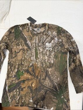 Edge camo long sleeve tee - Brown/Green Realtree New in Bag by Recon Performance